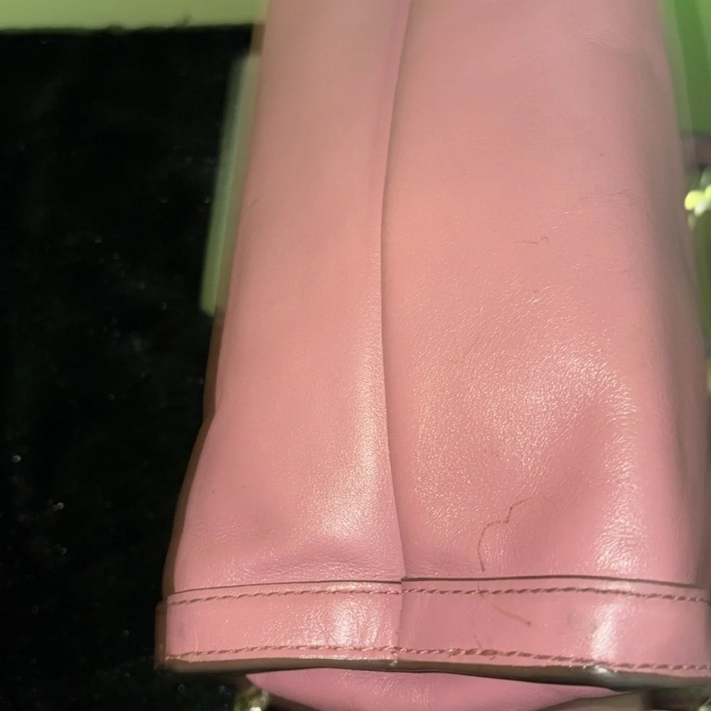 Michael Kors Whitney Rose Leather Shoulder Bag - Picture 9 of 15